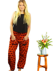 Printed Harem Pants -    6 Assorted Pieces