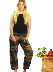 Printed Harem Pants -    6 Assorted Pieces