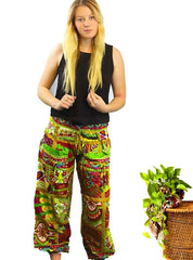 Printed Harem Pants -    6 Assorted Pieces