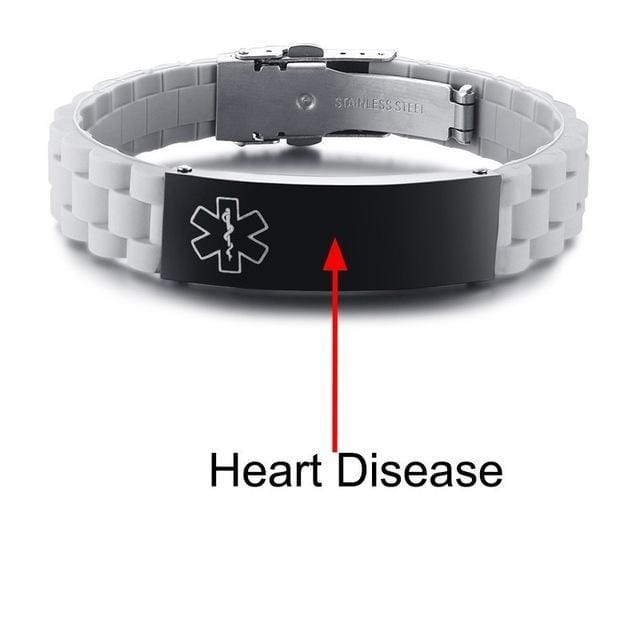 Engraved Medical Alert ID Bracelets