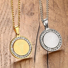 Women Medical Alert Necklace 
