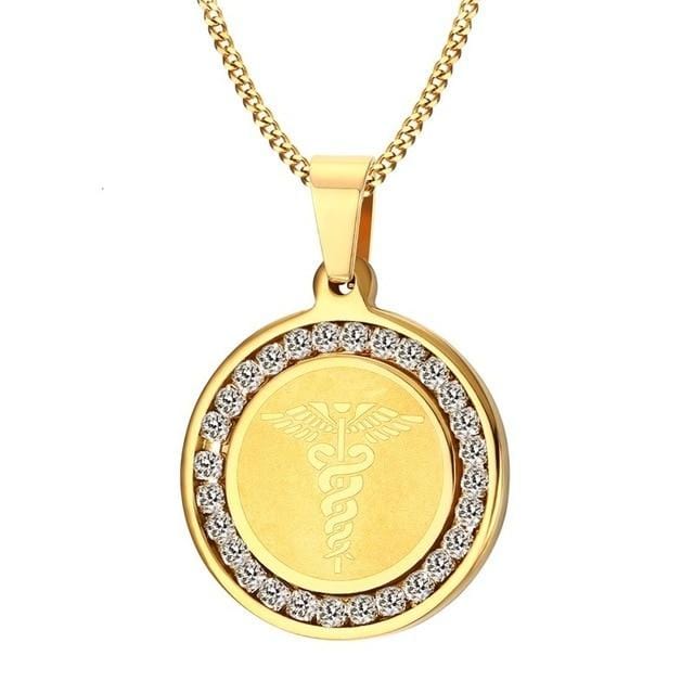 Medical Alert  Pendant Necklace
