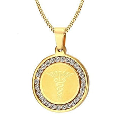 Medical Alert  Pendant Necklace