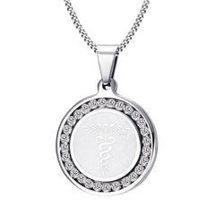 Medical Alert  Pendant Necklace