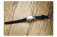 Silicone Adjustable Medical Alert Bracelet