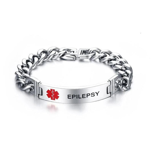 Stainless Steel Medical Alert Bracelet