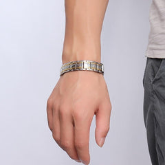 Stainless Steel Magnetic Bracelet Men