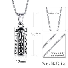 Memorial Ashes Holder Pendant Cremation  jewellery