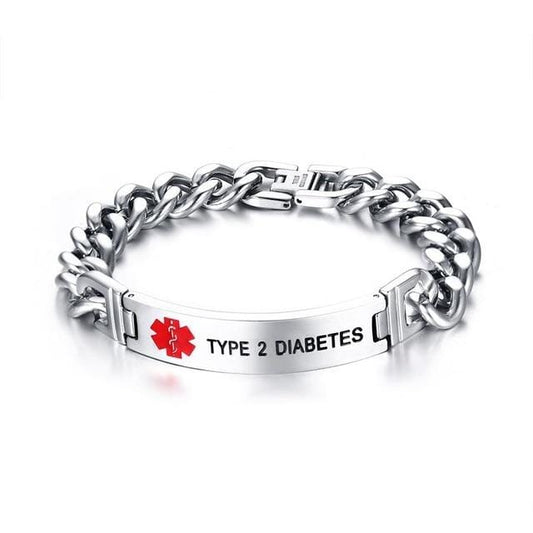 Stainless Steel Medical Alert Bracelets