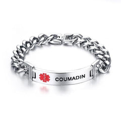 Medical Stainless Steel Alert Bracelet