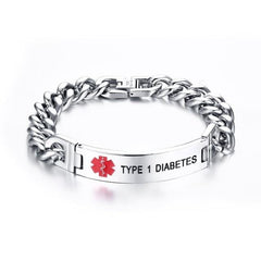 Stainless Steel Medical Alert Bracelets