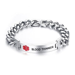 Stainless Steel Medical Alert Bracelets