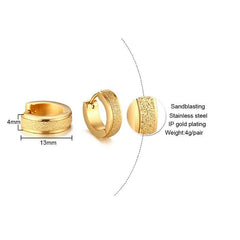 Stainless Steel Hoop Earrings Australia