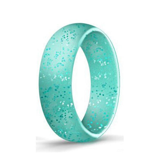 Silicone Rings Womens Set - 10 Pcs