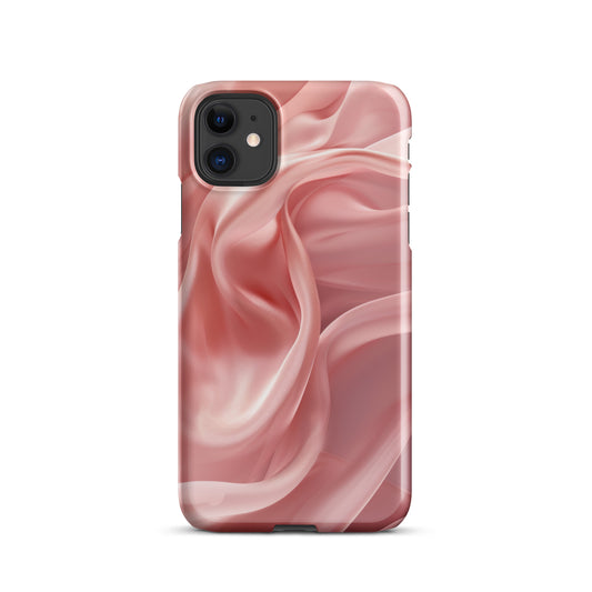 Blush Wave Snap case for iPhone