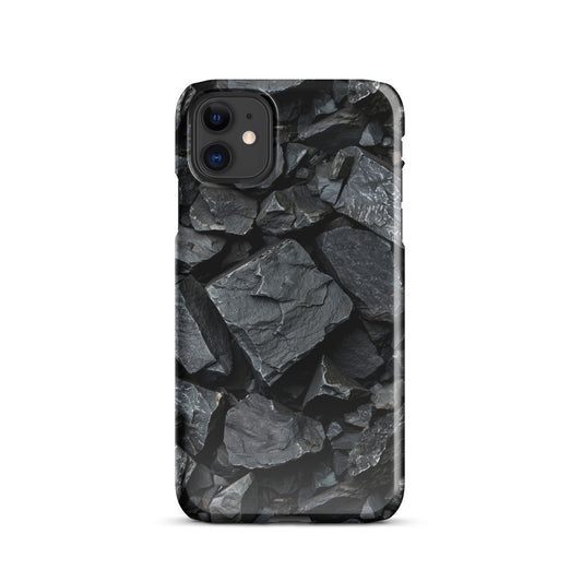 Charcoal  Snap case for iPhone