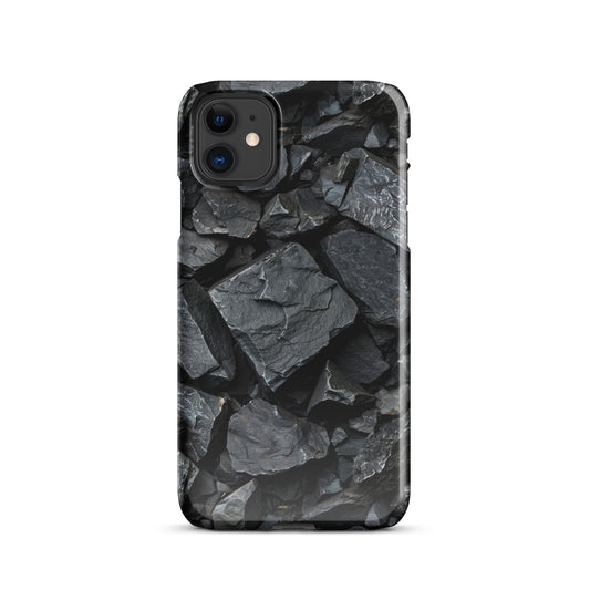 Charcoal  Snap case for iPhone