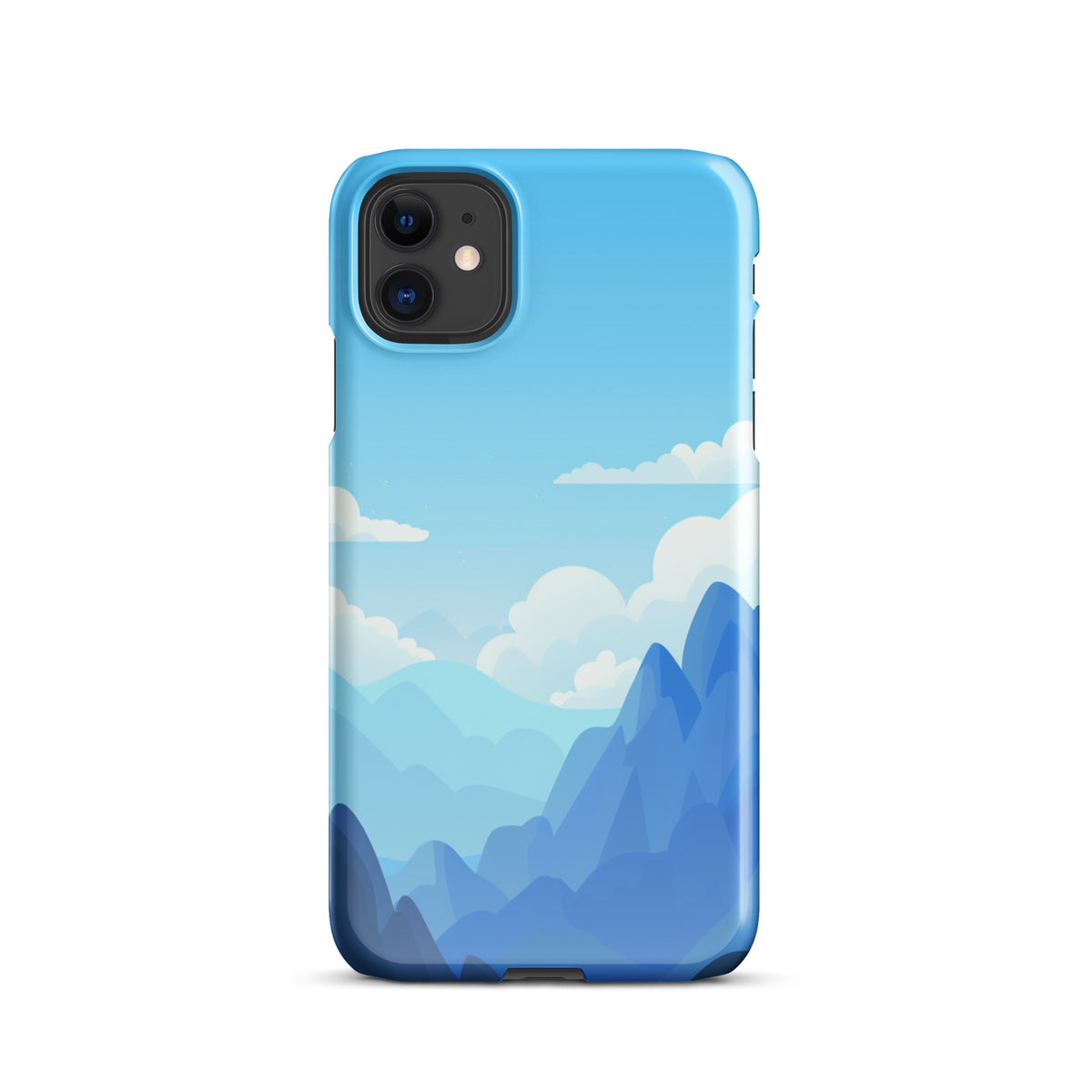 Blue Mountain Snap case for iPhone