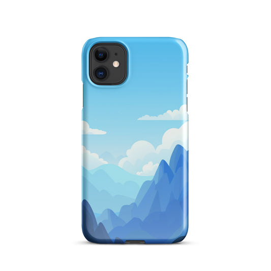 Blue Mountain Snap case for iPhone