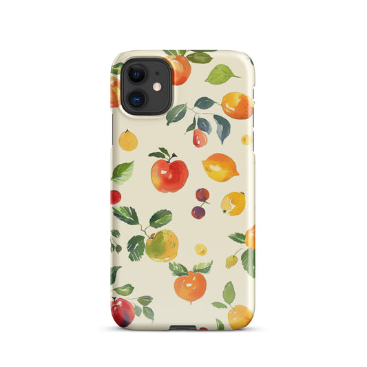 watercolor Fruits Snap case for iPhone