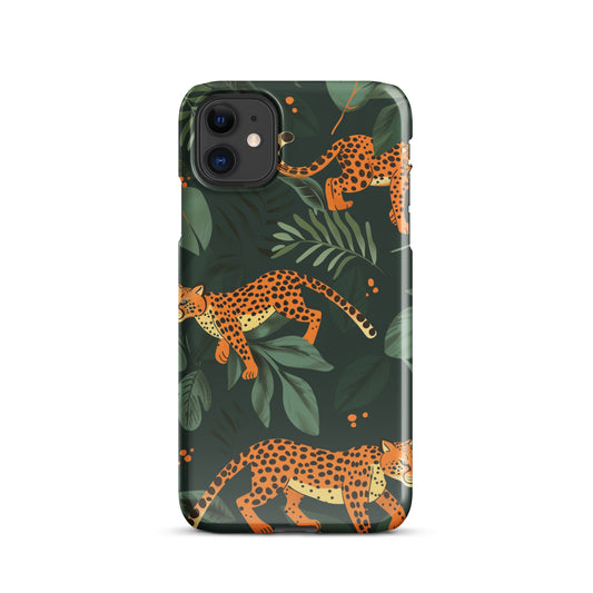 Leopard baby Snap case for iPhone