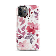 Lilac Tones Snap case for iPhone