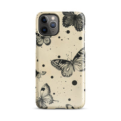 Vinatge Butterflies Snap case for iPhone