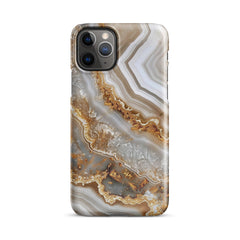 White Gold Snap case for iPhone