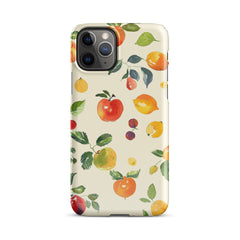 watercolor Fruits Snap case for iPhone