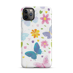 Cute Buterflies Snap case for iPhone