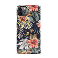 Tropical Floral Snap case for iPhone