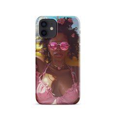 Black Girl Fashionista Snap case for iPhone