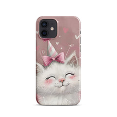 Cute Cat Snap case for iPhone