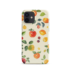 watercolor Fruits Snap case for iPhone