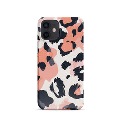 Leopard Pink Snap case for iPhone