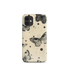 Vinatge Butterflies Snap case for iPhone