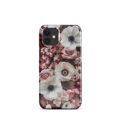 Floral Print Snap case for iPhone