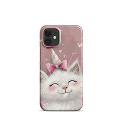 Cute Cat Snap case for iPhone
