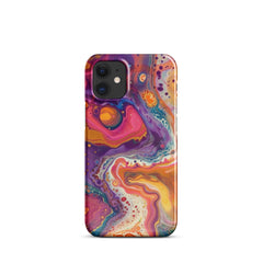 Rainbow Swirling Snap case for iPhone