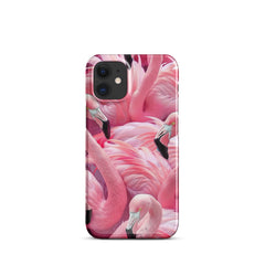Pnk Flamingo Snap case for iPhone