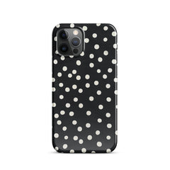 white Sprinkle Snap case for iPhone