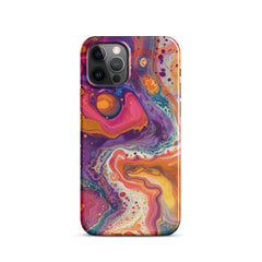Rainbow Swirling Snap case for iPhone