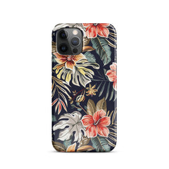 Tropical Floral Snap case for iPhone