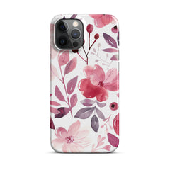 Lilac Tones Snap case for iPhone