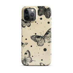 Vinatge Butterflies Snap case for iPhone