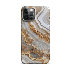 White Gold Snap case for iPhone