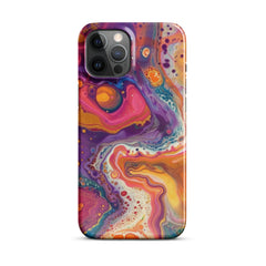 Rainbow Swirling Snap case for iPhone