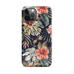 Tropical Floral Snap case for iPhone