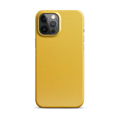 Yellow Snap case for iPhone
