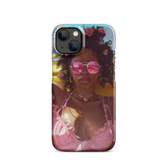 Black Girl Fashionista Snap case for iPhone